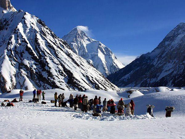 مهمترین یخچال‌های کوهستانی جهان: بخشی از یخچال آبروزی