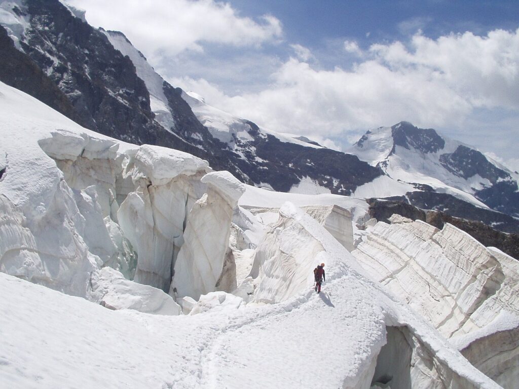 پیمایش یخچال‌های کوهستانی: چالش‌ها و استراتژی‌ها (تصویر شماره ۸ )